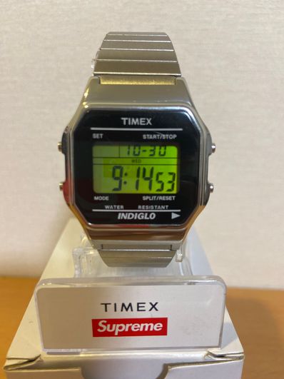 Supreme / Timex® Digital Watch "Silver"