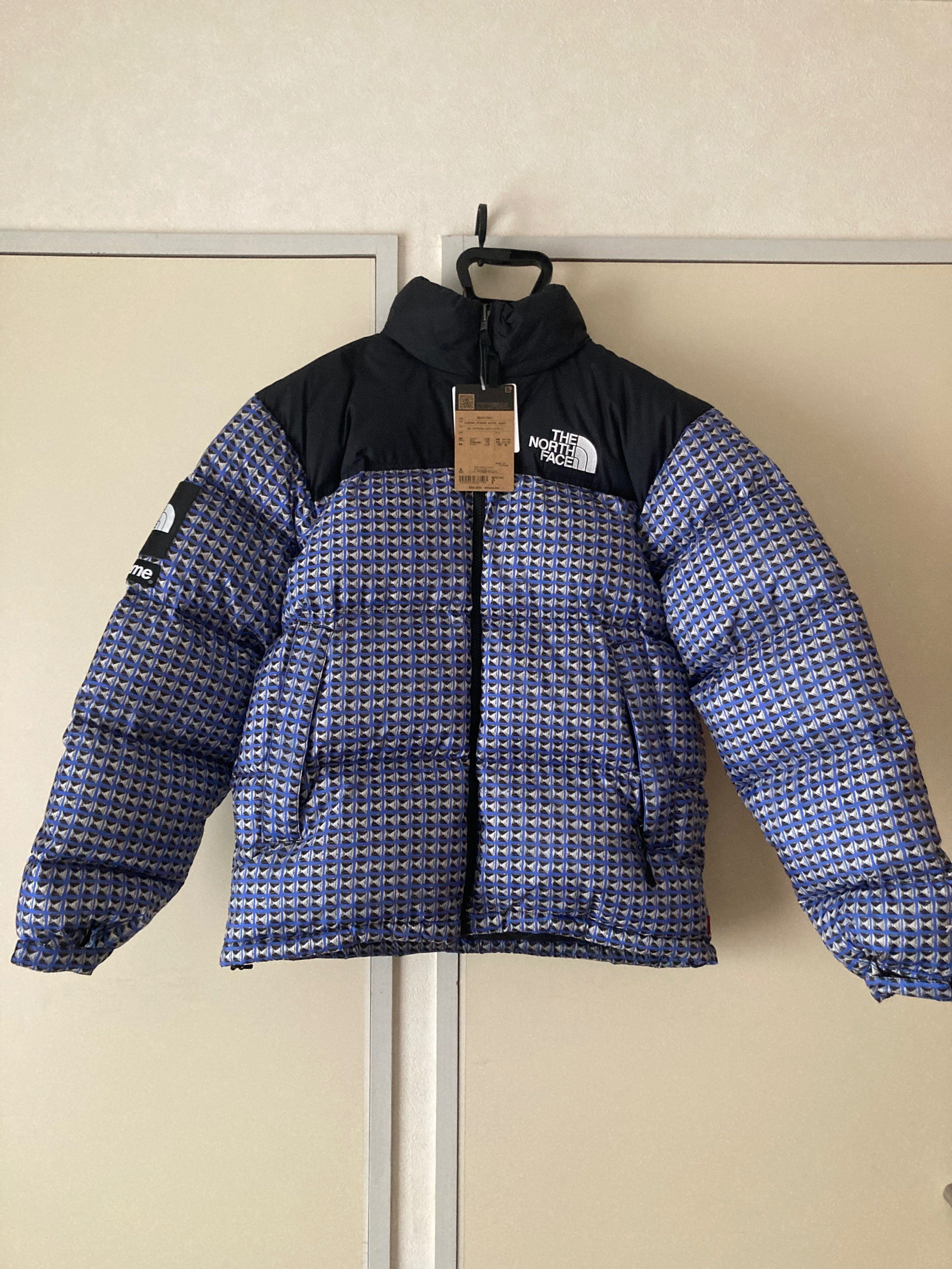 Supreme x The North Face Studded Nuptse Jacket "Royal"