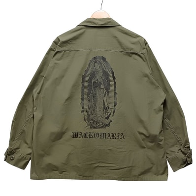 WACKO MARIA ワコマリア 26SS FATIGUE JACKET TYPE-2 マリアプリント ファティーグ ミリタリージャケット 55323