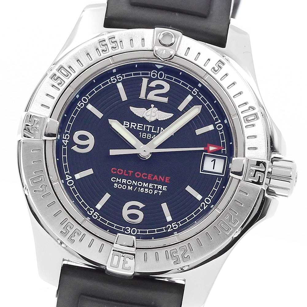 ☆良品 ブライトリング コルト オーシャン A77380 レディース 【中古】