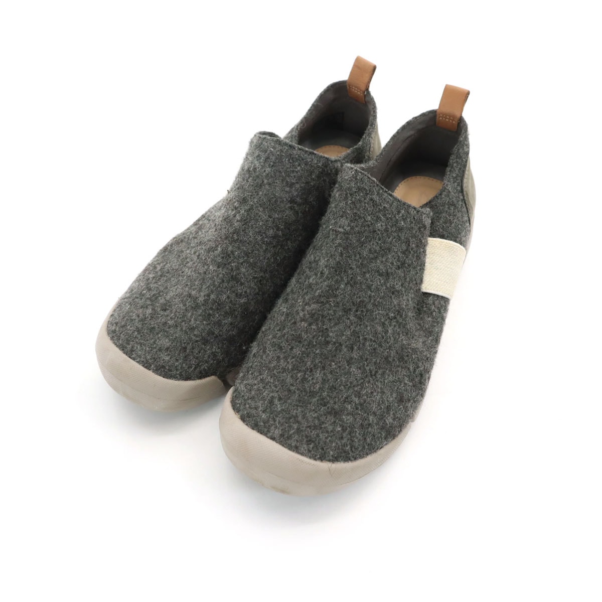 Clarks クラークス スリッポン 5 グレー