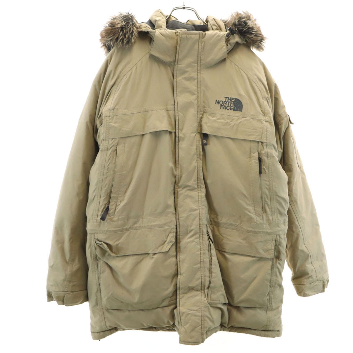 THE NORTH FACE ノースフェイス ダウンジャケット M ベージュ アウトドア TAGW805