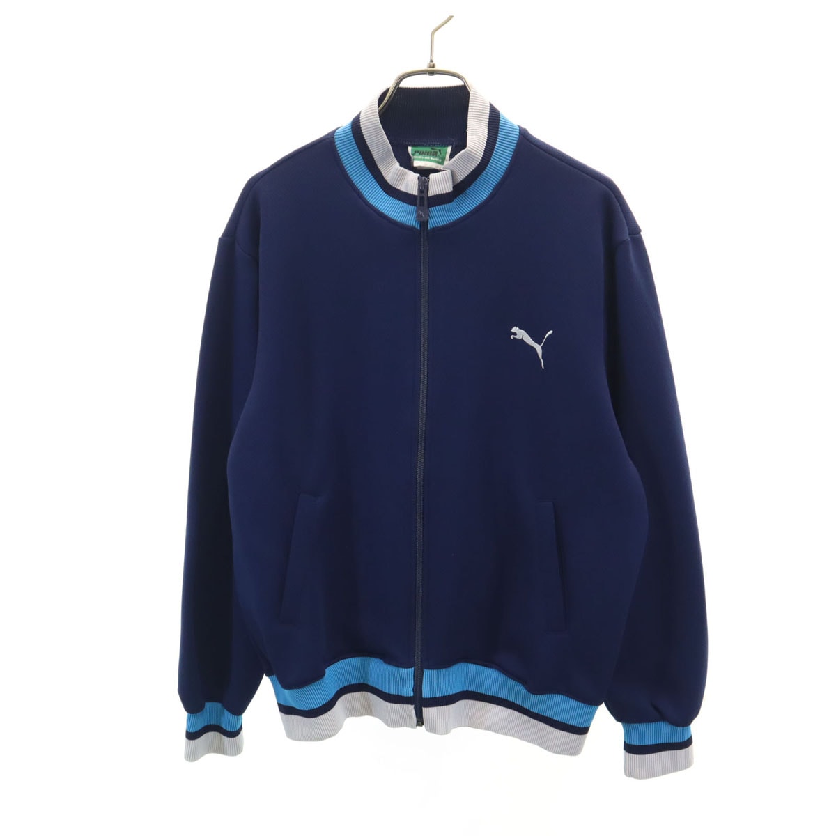 PUMA プーマ 90s 日本製 オールド トラックジャケット ネイビー