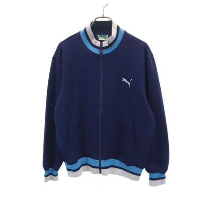 PUMA プーマ 90s 日本製 オールド トラックジャケット ネイビー