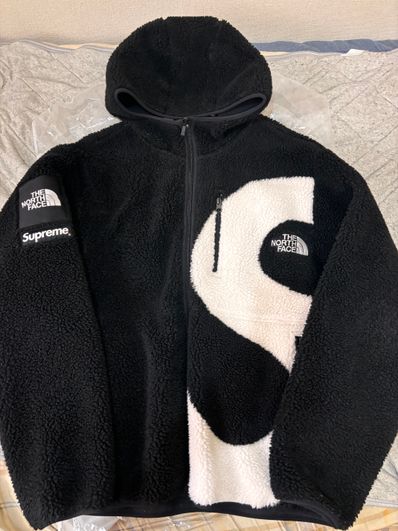 Supreme x The North Face S Logo Hooded Fleece Jacket "Black"