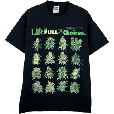 古着 90年代 フルーツオブザルーム FRUIT OF THE LOOM プリントTシャツ メンズM相当/eaa658747