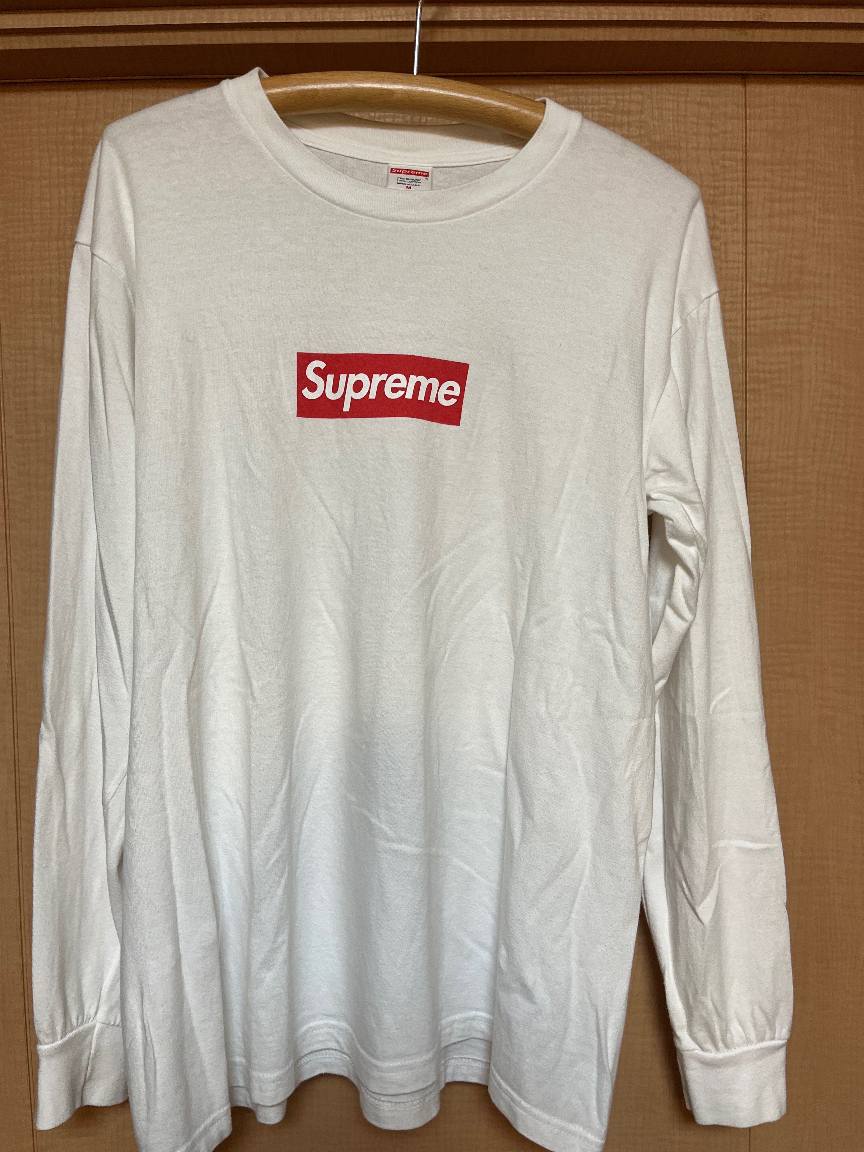 Supreme Box Logo L/S Tee "White"