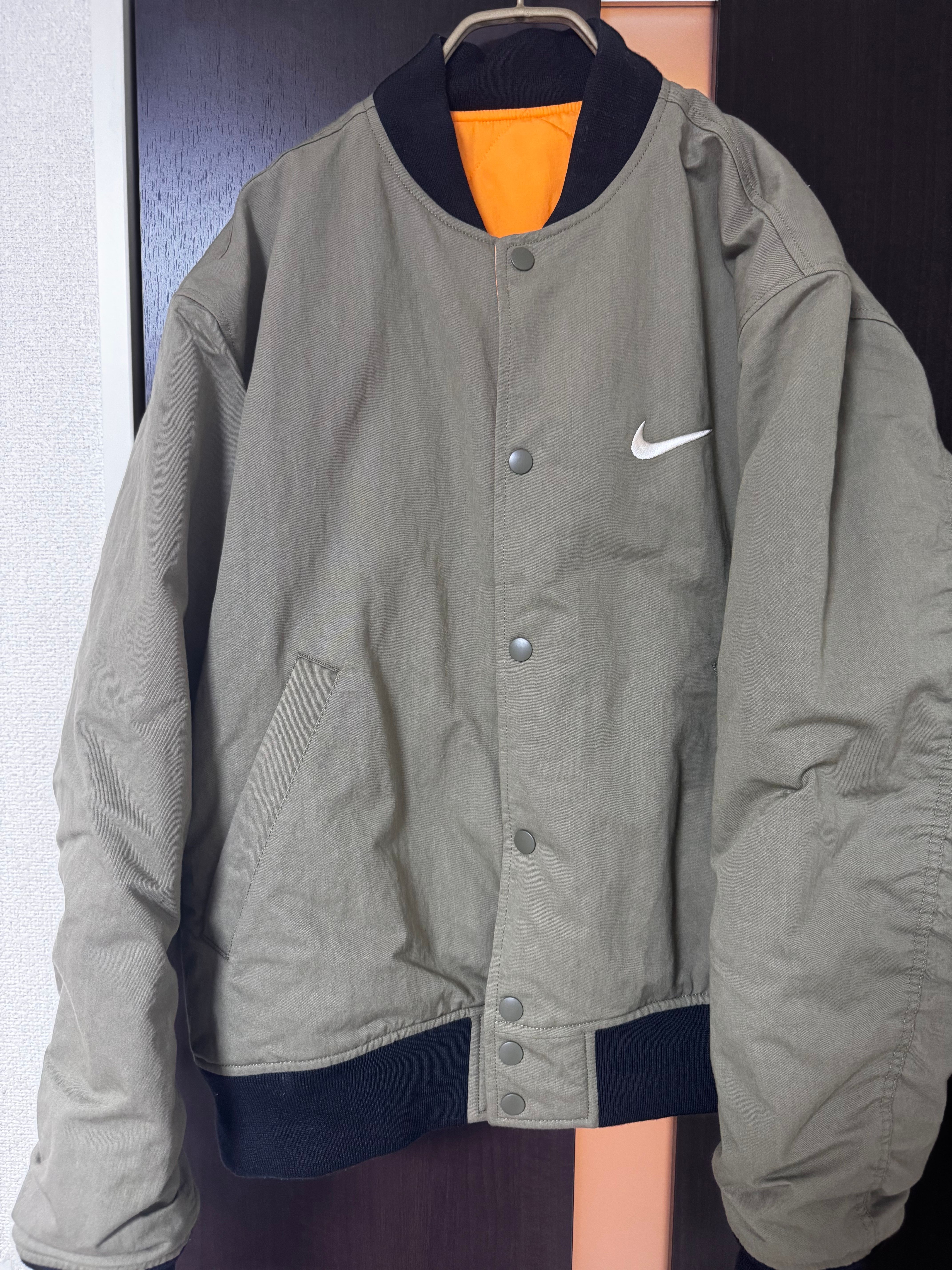 Nike x Stussy Reversible Jacket "Olive"