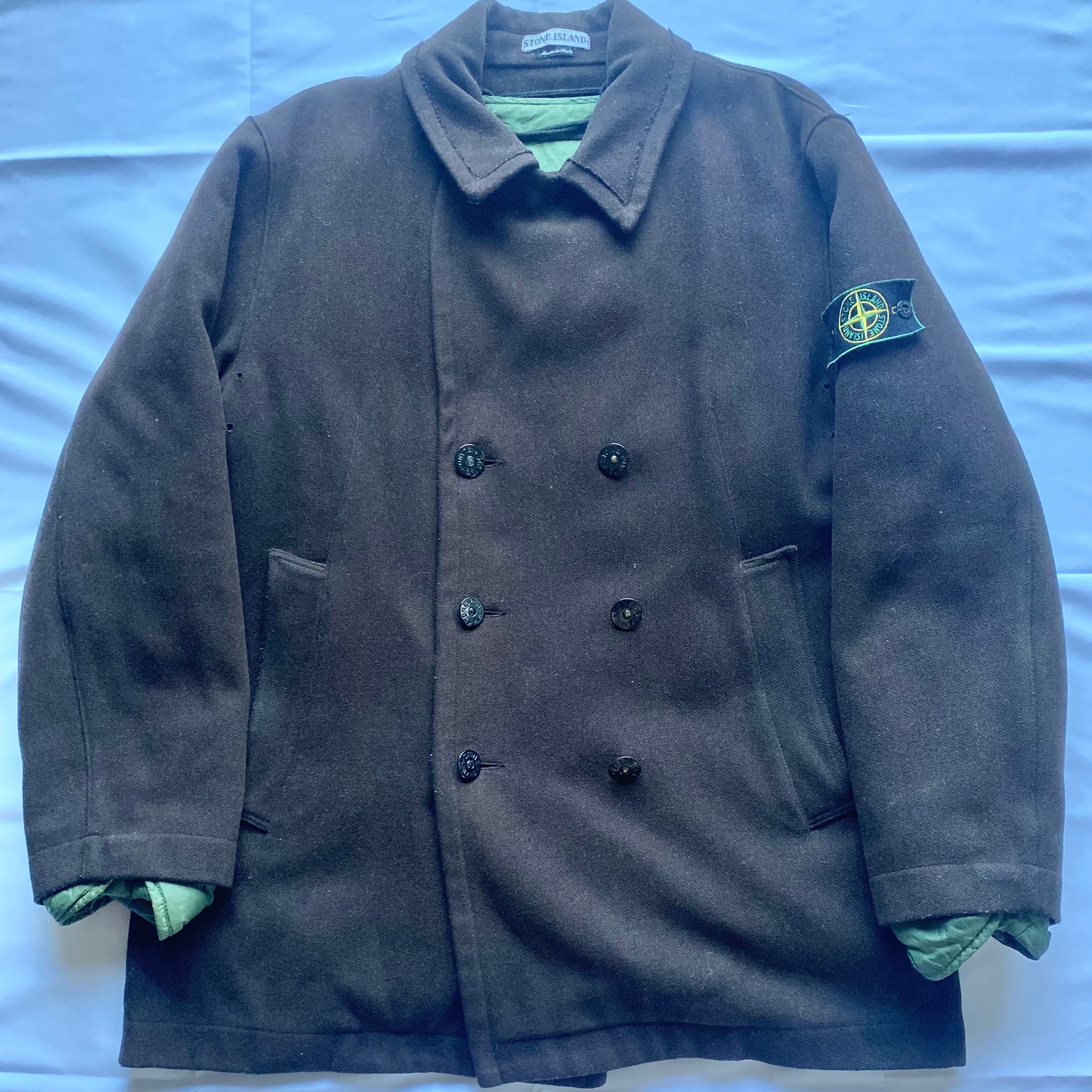 STONE ISLAND 1998AW P Coat ダブルボタン コート STONE 1998AW P Coat