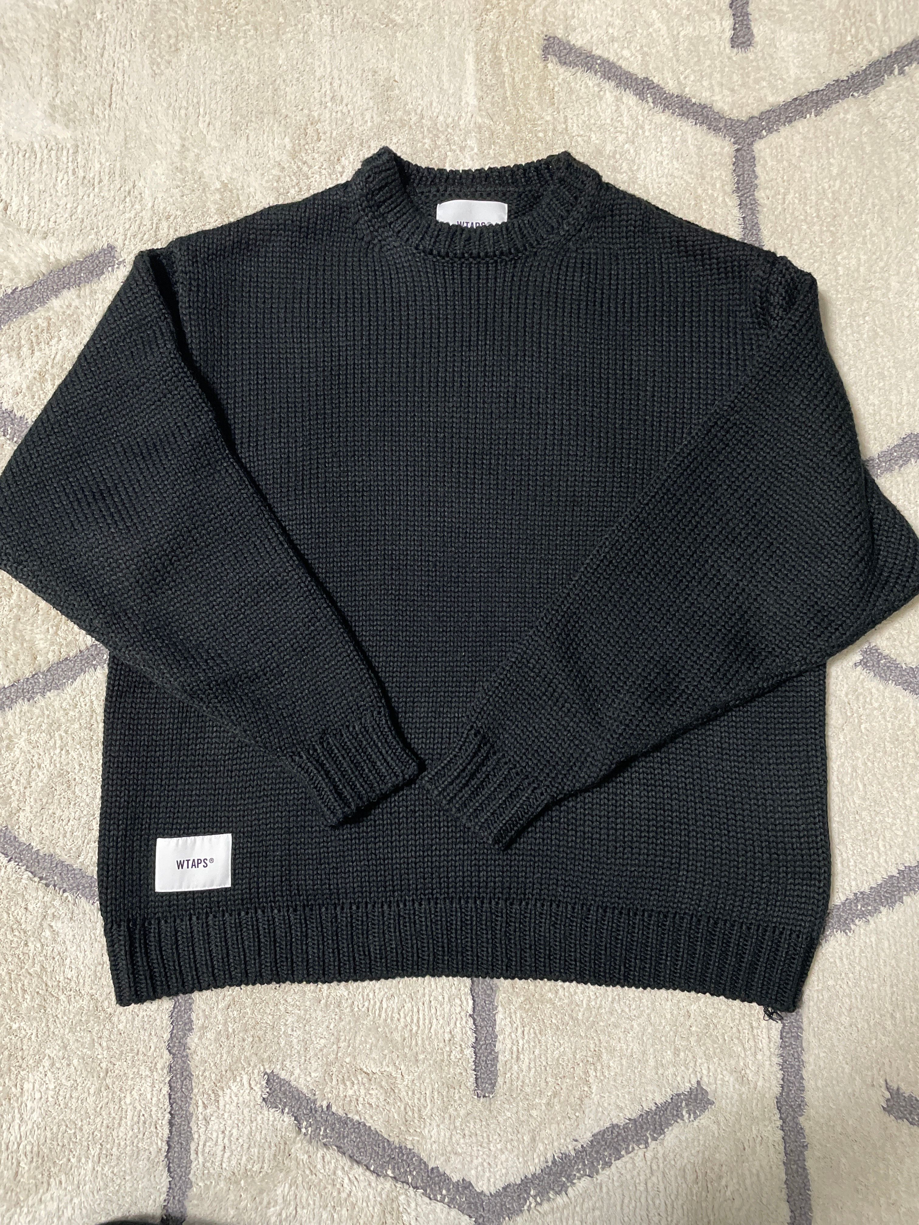 Wtaps ARMT / Sweater / Poly. X3.0 "Black"