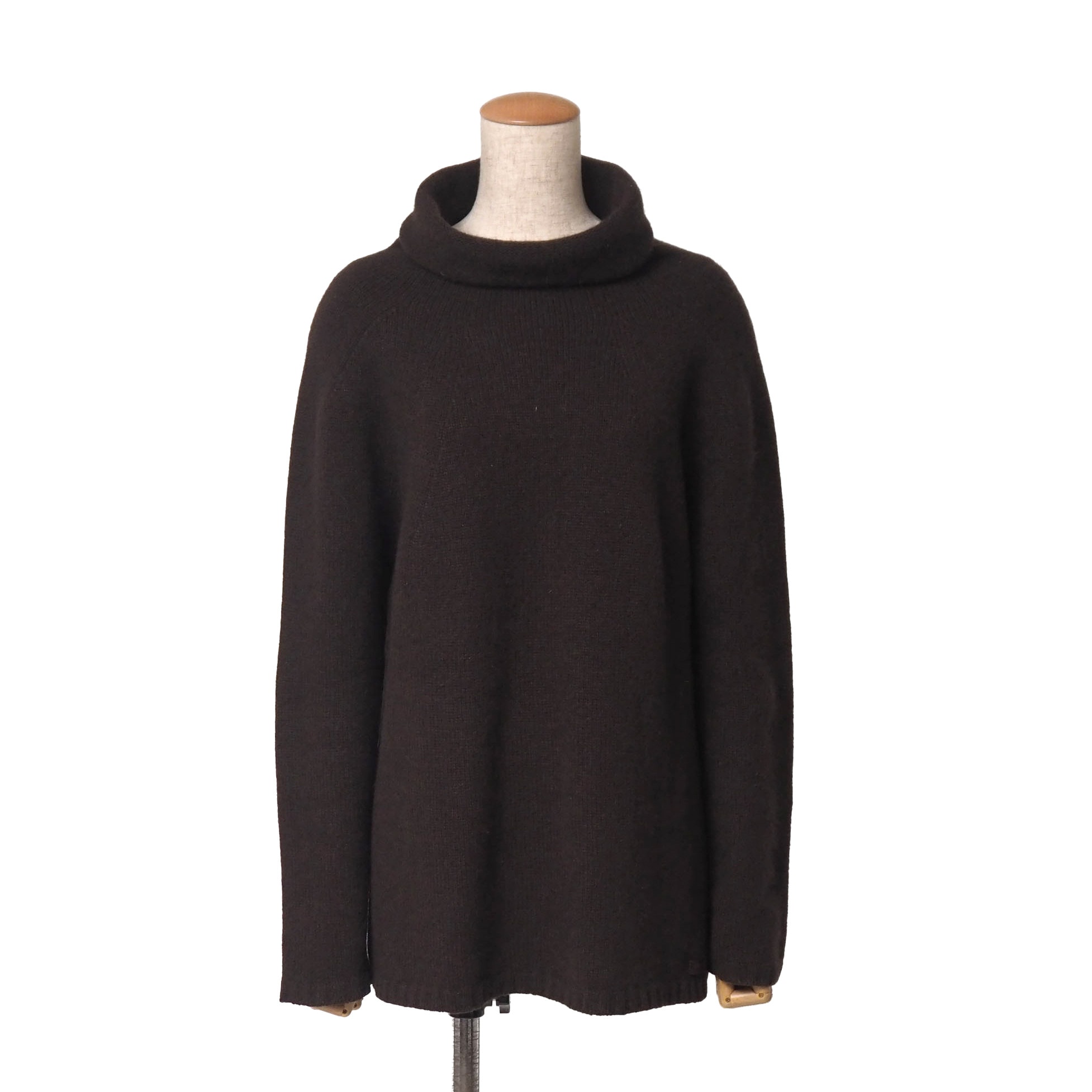 CHANEL シャネル ヴィンテージ ニット サイズ42 総カシミヤ タートルネック セーター イタリア製 ブランド古着【中古】20261015/RB1320