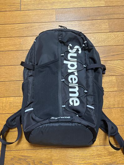 Supreme 2017SS Backpack "Black"