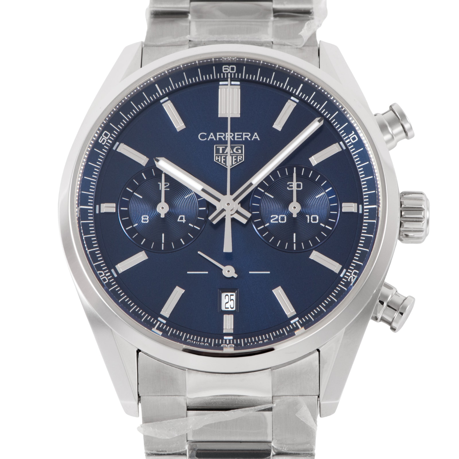 【新品】TAG HEUER タグホイヤー 保証書2026年 カレラ クロノグラフ CBN2011.BA0642 ステンレススチール【中古】