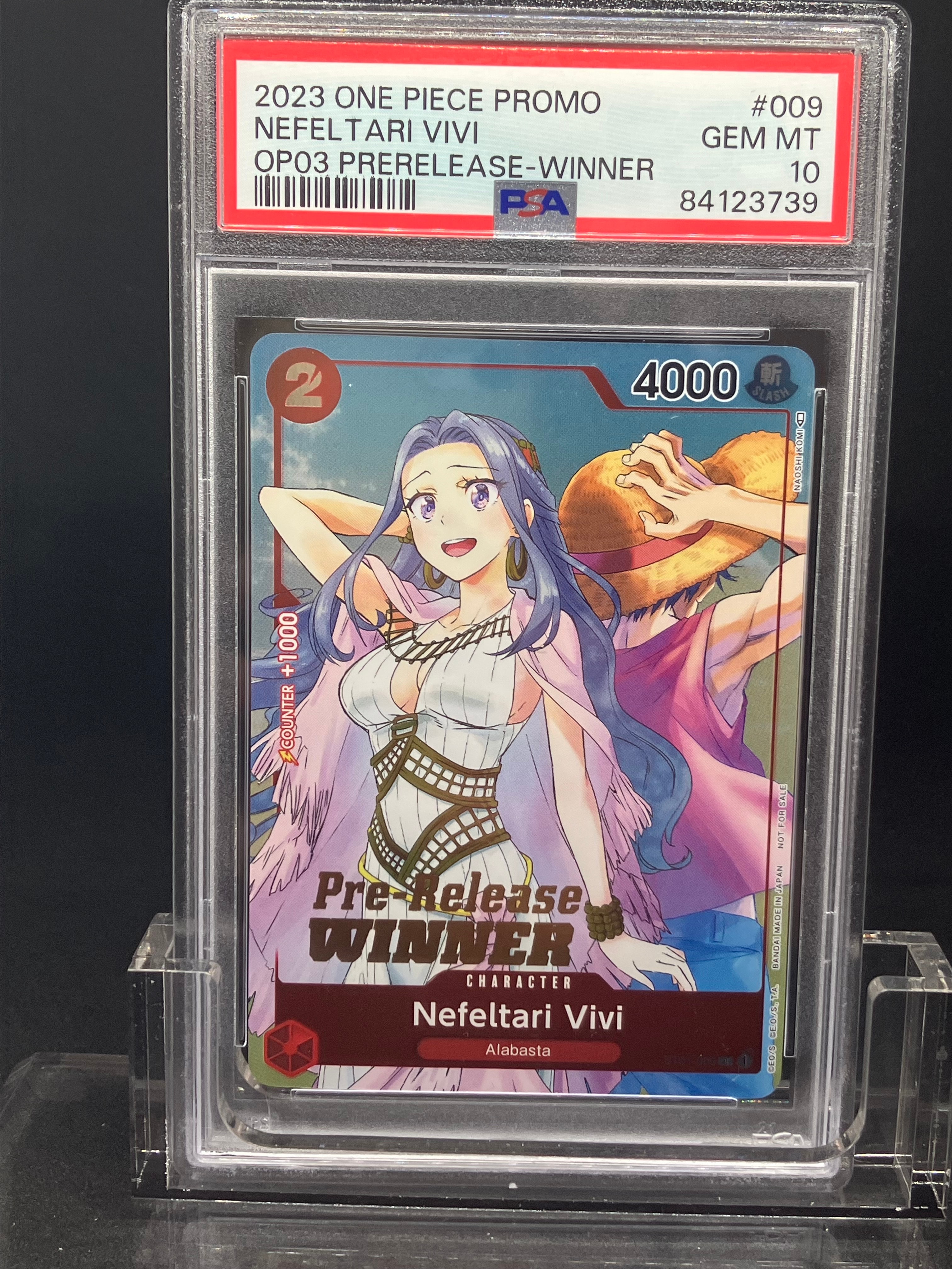 PSA10】ネフェルタリ・ビビ [ST01-009] (ジャンプGIGA 2023 WINTER) 1