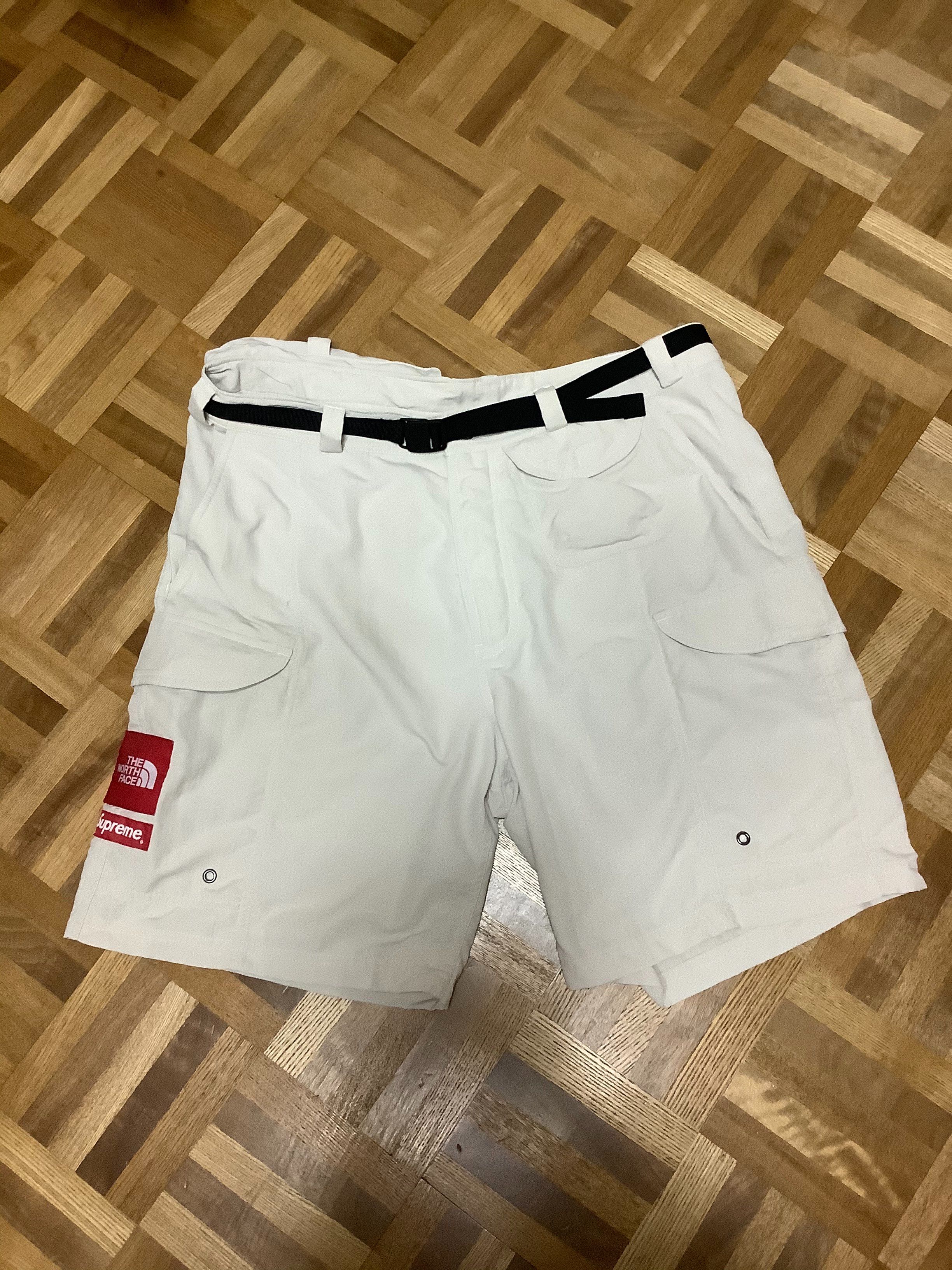 Supreme x The North Face Trekking Packable Belted Short "Moonlight ivory"