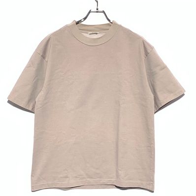 AURALEE STAND UP TEE Pale Gray