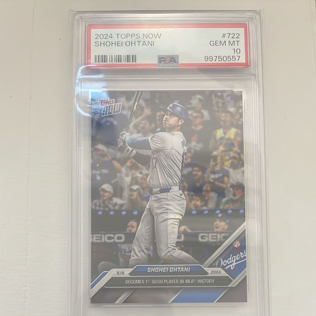 大谷翔平 [722](2024 MLB トップスナウカード「50/50 Club 9/19/24」)