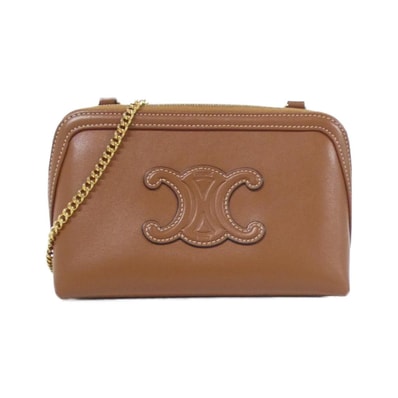 セリーヌ チェーン クラッチ キュイル トリオンフ 10E383DR8 ショルダーバッグ