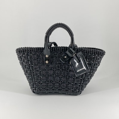 BALENCIAGA(バレンシアガ) ビストロXS バスケット 671342 ハンドバッグ ブラック