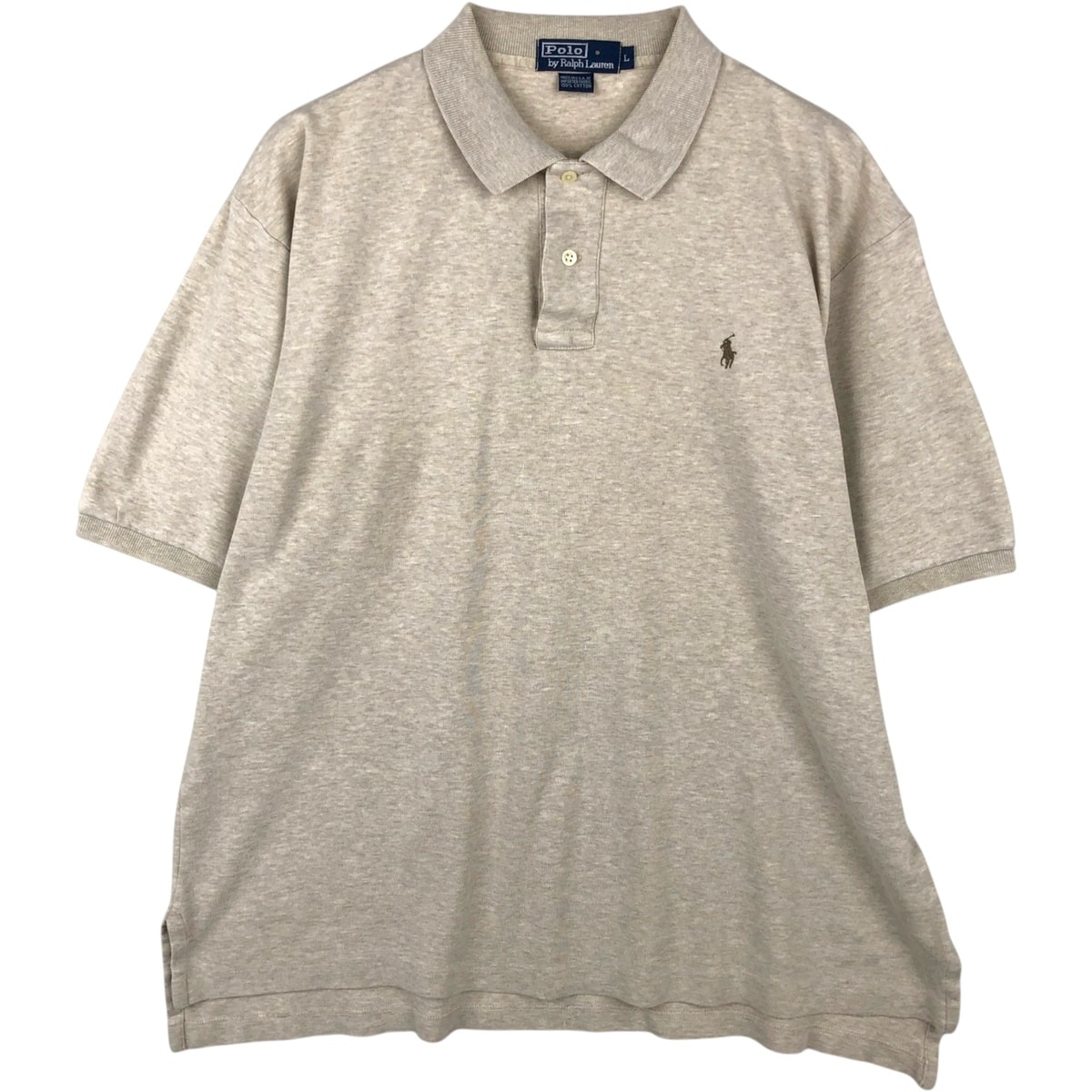 古着 ラルフローレン Ralph Lauren POLO by Ralph Lauren 半袖 ポロシャツ USA製 メンズL相当/eaa620840