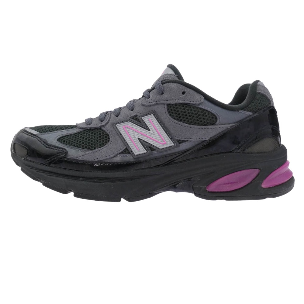 NEW BALANCE ニューバランス スニーカー U20106Y6 ABZORB 2010 TOKYO NIGHT アブゾーブ ローカットスニーカー ブラック系 ピンク系 シルバー系 29cm【中古】