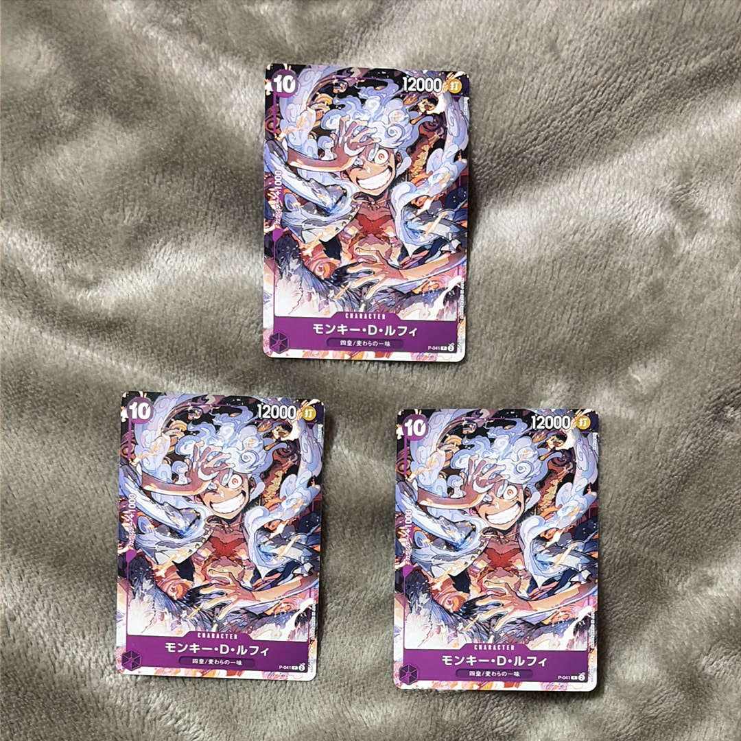 PSA10】モンキー・D・ルフィ L :参加記念品 :修正前ライフ4 [P] (8