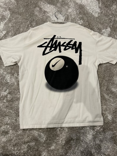 Stussy × Nike SS 8 Ball T-Shirt "White"