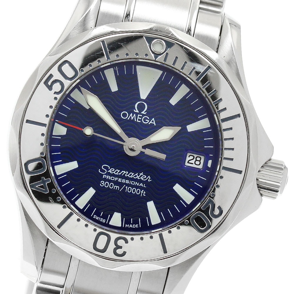 オメガ シーマスター300m 2285.80 レディース 【中古】