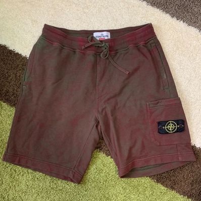Supreme / Stone Island® Sweatshort "Red"