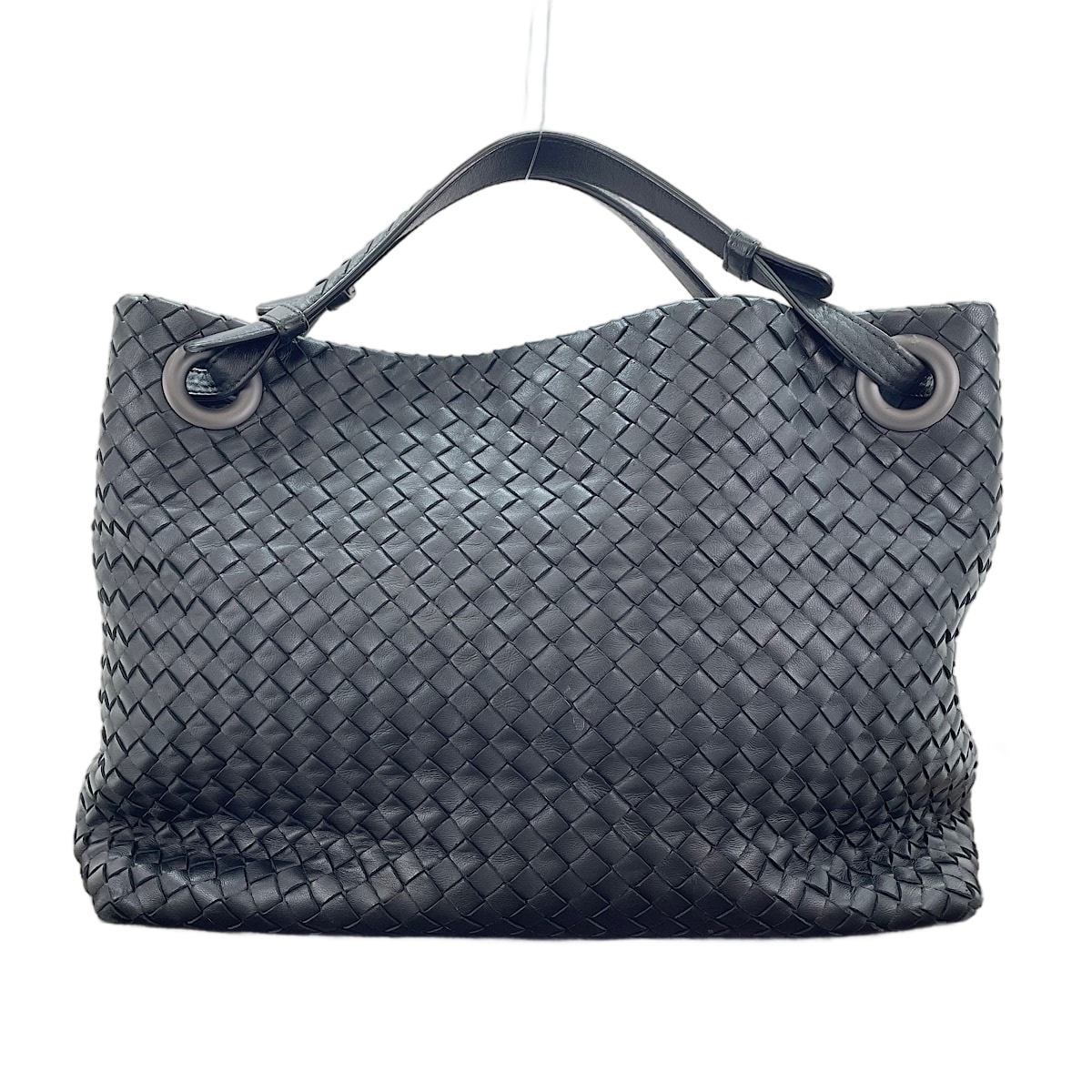 ボッテガヴェネタ BOTTEGAVENETA レザー ガルダ ミディアム ハンドバッグ【中古】
