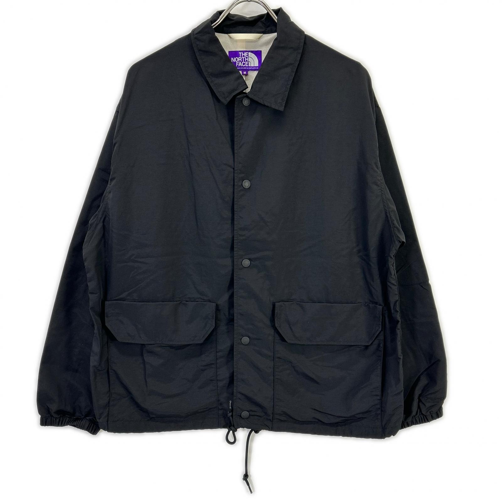 ザ ノースフェイス パープルレーベル 25年製 N25FA058 ブラック PERTEX UNLIMITED Field Coach Jacket M