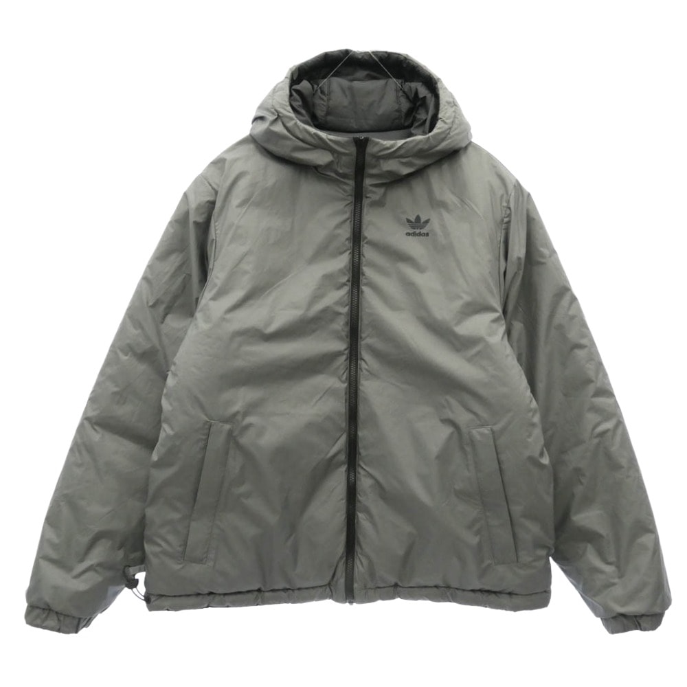 adidas アディダス ジャケット JD9071 アディカラー リバーシブル ジャケット ブルゾン グレー系 M【中古】