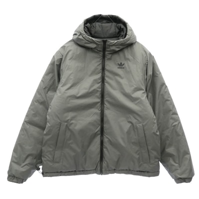 adidas アディダス ジャケット JD9071 アディカラー リバーシブル ジャケット ブルゾン グレー系 M【中古】