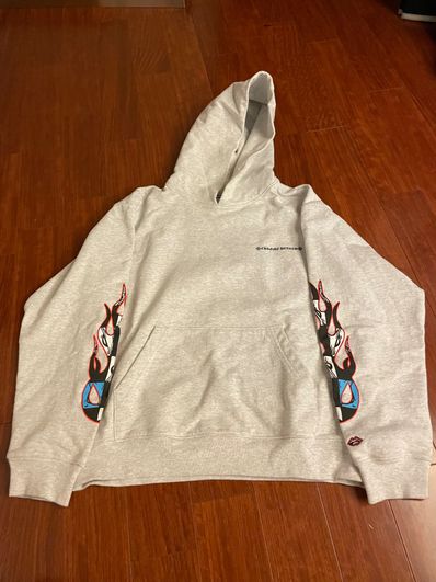 Matty Boy Brain Hoodie Heather Grey