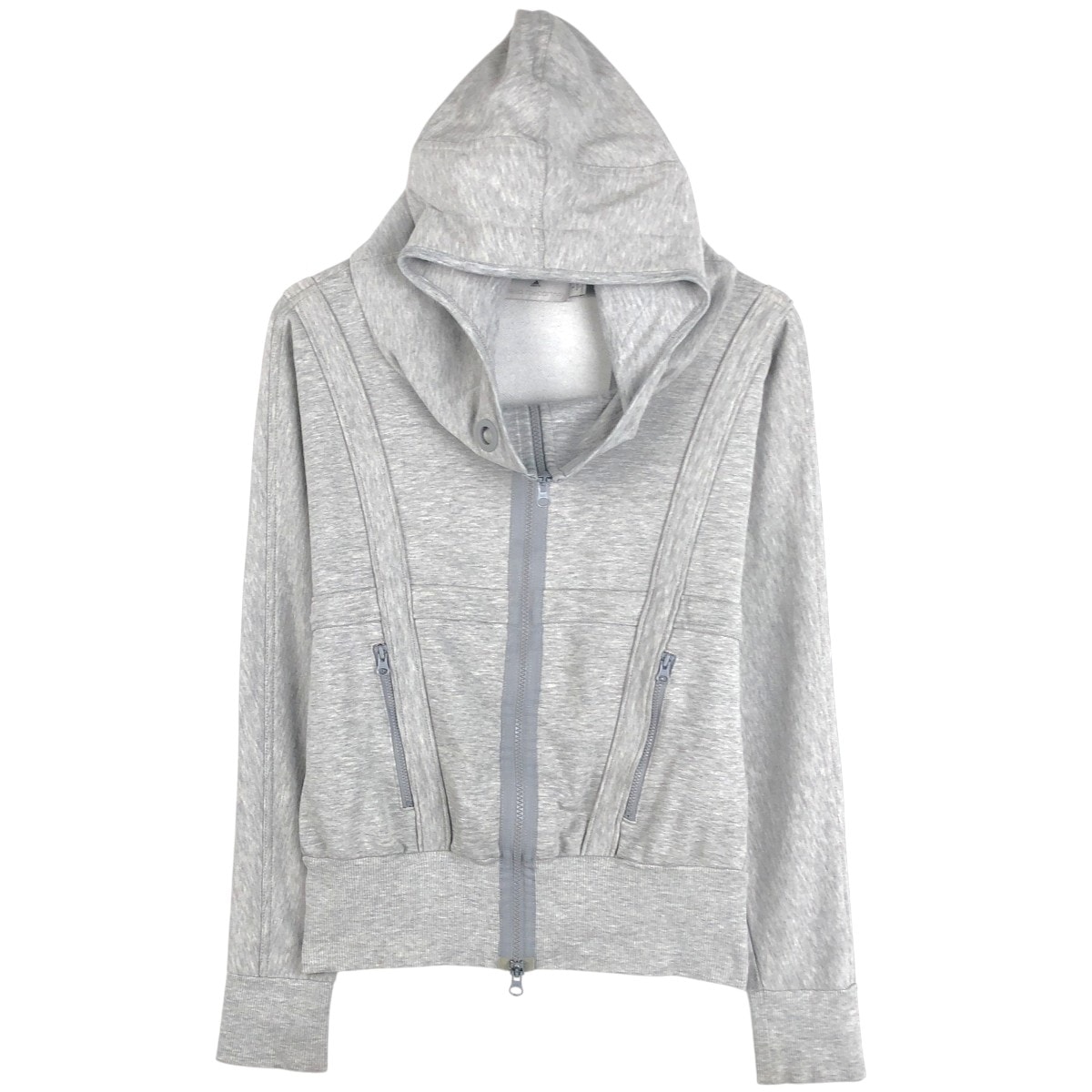 古着 アディダス adidas Stella McCartney ステラマッカートニー フルジップスウェットシャツ トレーナー レディースS相当/eaa679874
