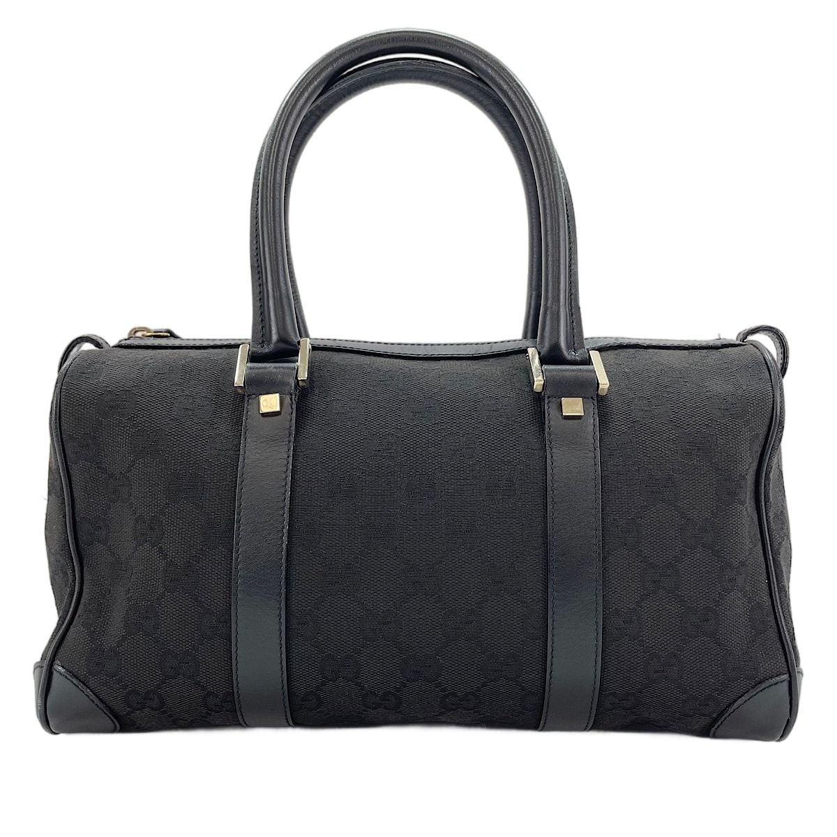 グッチ GUCCI GGキャンバス ボストンバッグ【中古】