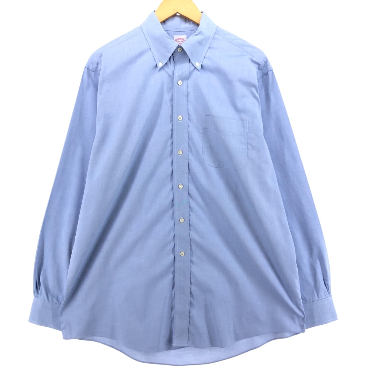 古着 ブルックスブラザーズ Brooks Brothers 346 長袖 ボタンダウンシャツ メンズXL相当/eaa541755
