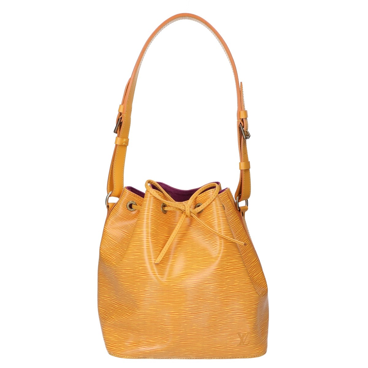 ルイヴィトン 96年製 M44109 イエロー エピ プチノエ -