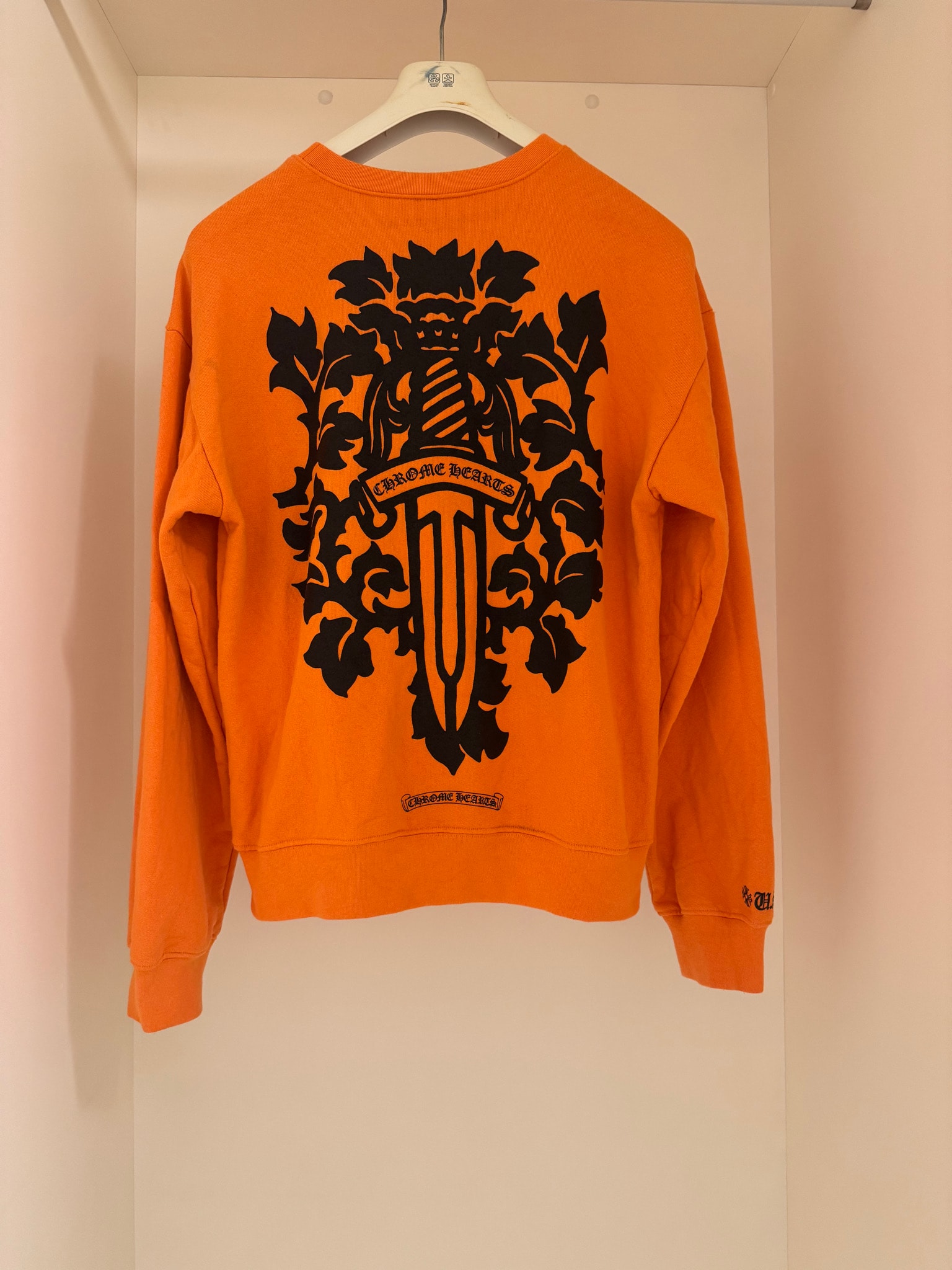 【希少】CHROME HEARTS スウェット ダガーモチーフ