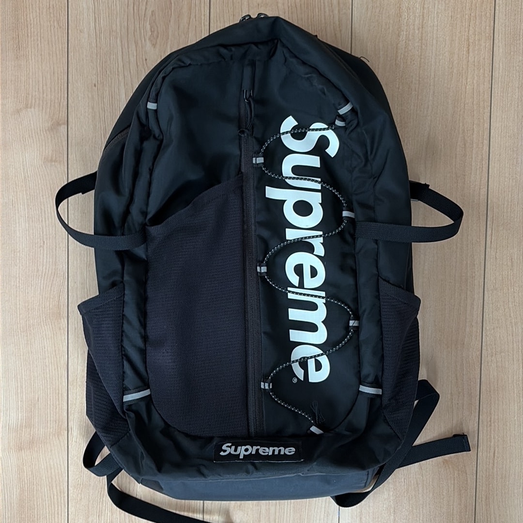 Supreme 2017SS Backpack "Black"