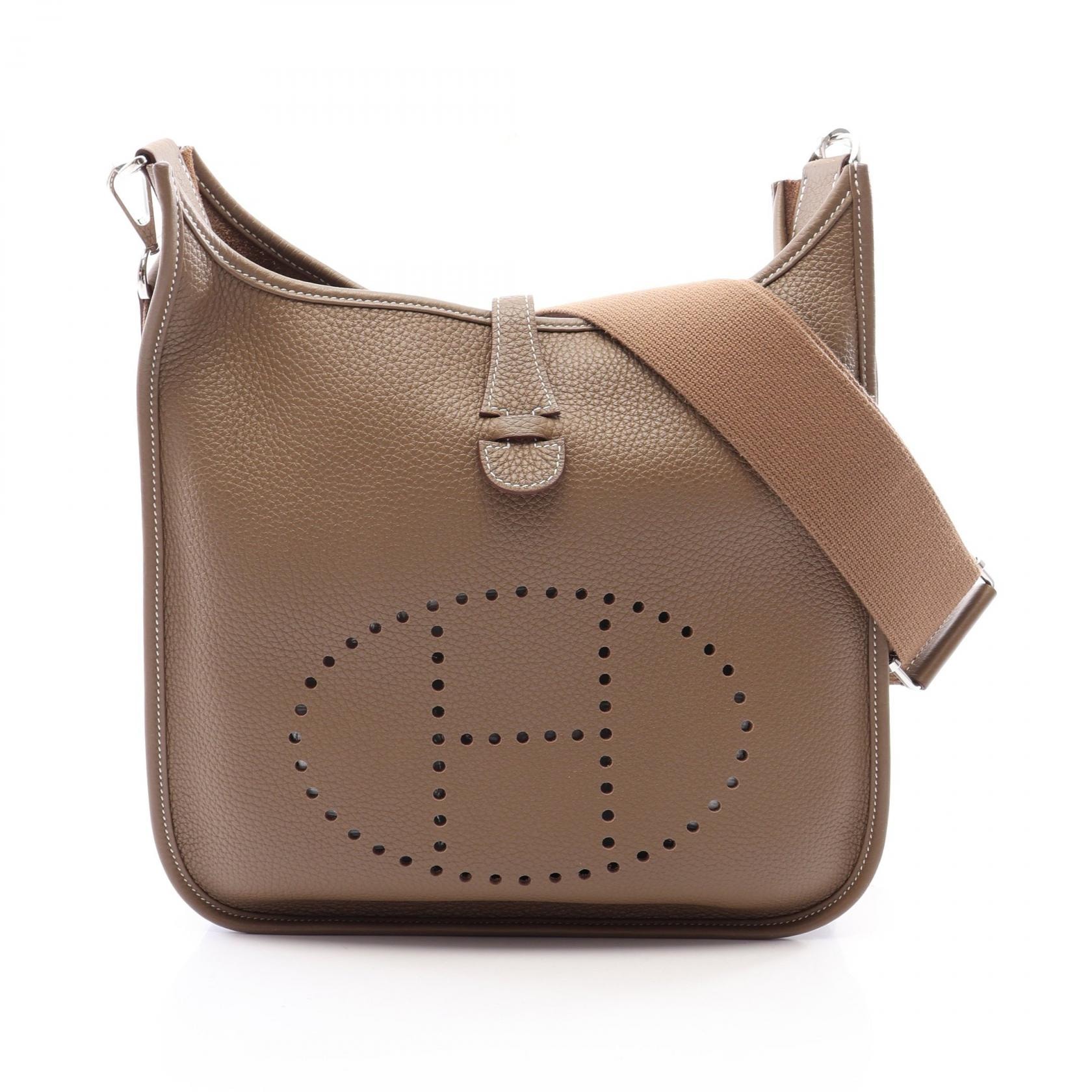エルメス HERMES エヴリン 3 トロワ PM エトゥープ ショルダーバッグ バッグ トリヨンクレマンス トリヨンクレマンス K刻印(2025年製造) レディース グレー系 056277CK 【中古】