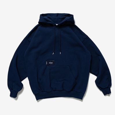 wtaps CRST / HOODY / COTTON NAVY LARGE