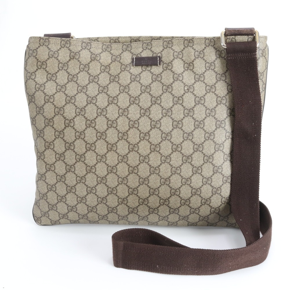 ■美品 グッチ GGスプリーム 201446 ショルダーバッグ