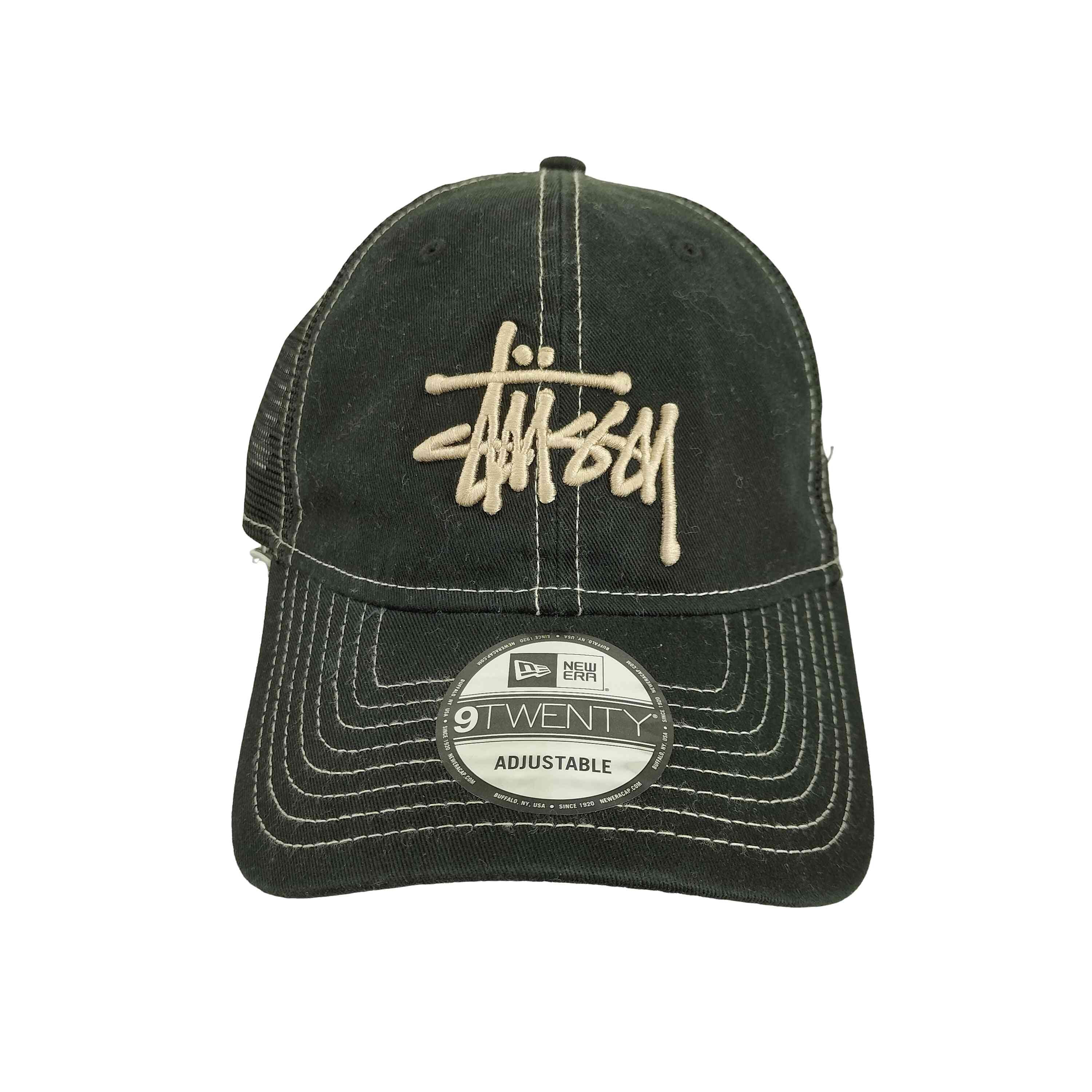 Stussy Mid-Depth Workgear Waxed Snapback 