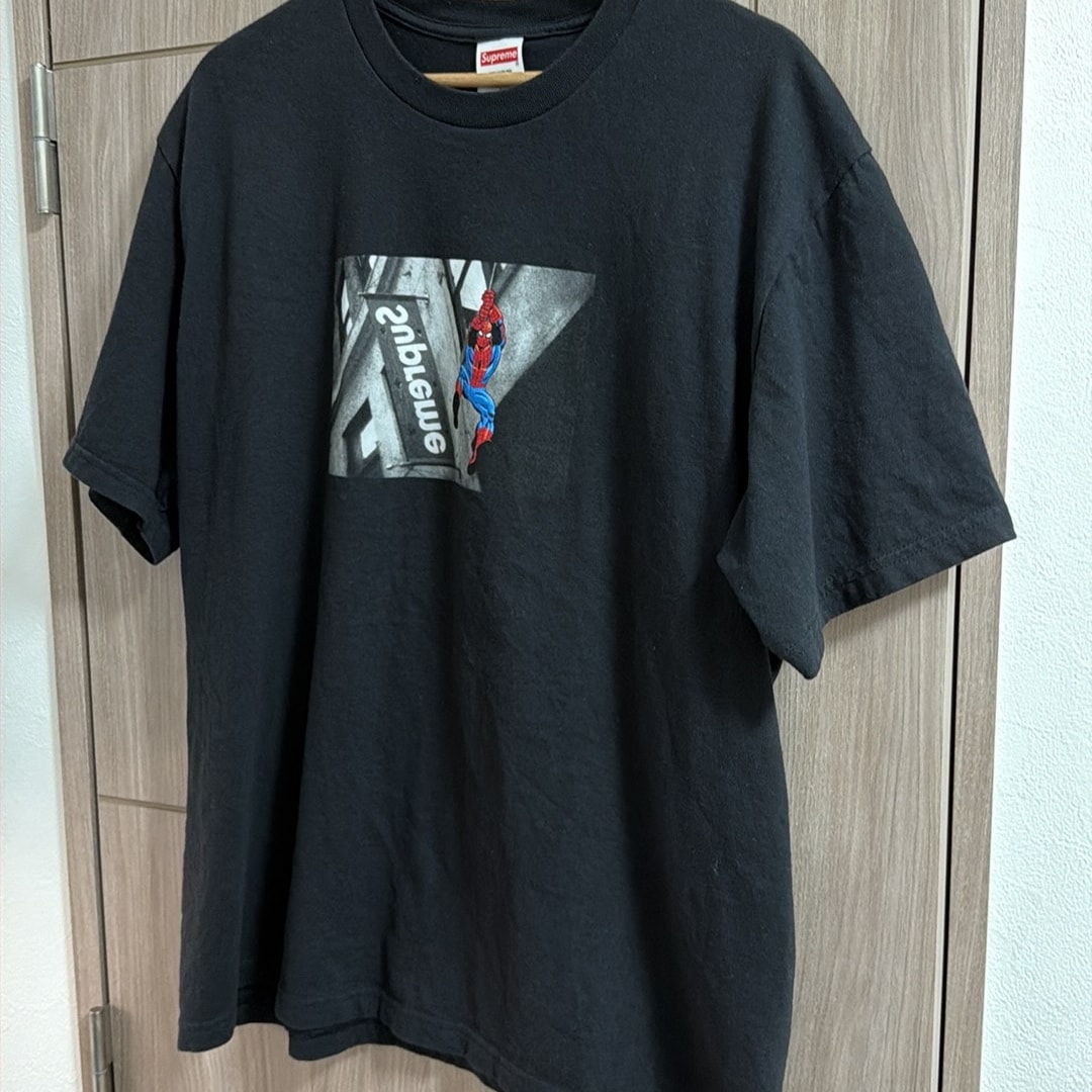 Supreme x Spider-Man Tee "Black"