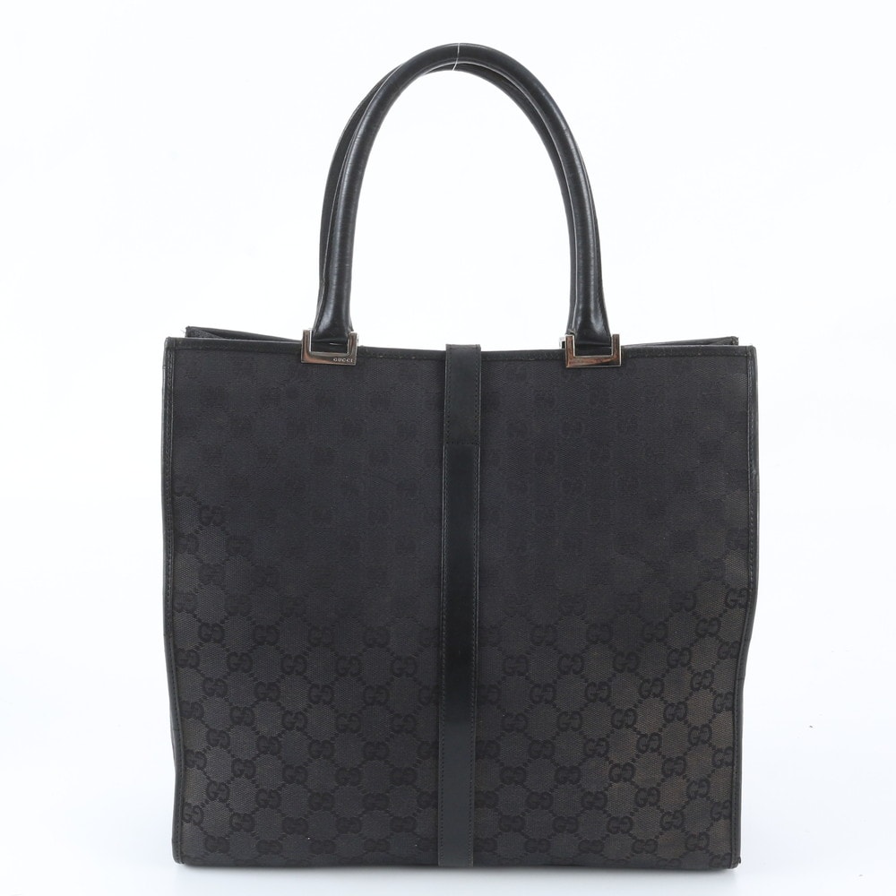 B (目立った傷や汚れなし)】□美品 グッチ ジャッキーGGキャンバス 002