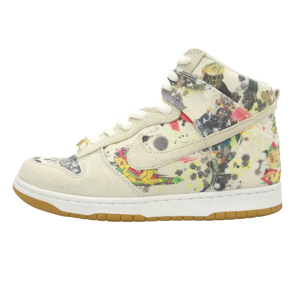Supreme シュプリーム FD8779-100 × Nike ナイキ SB Dunk High Rammellzee ダンク ハイ ラメルジー スニーカー マルチカラー系 28cm【中古】