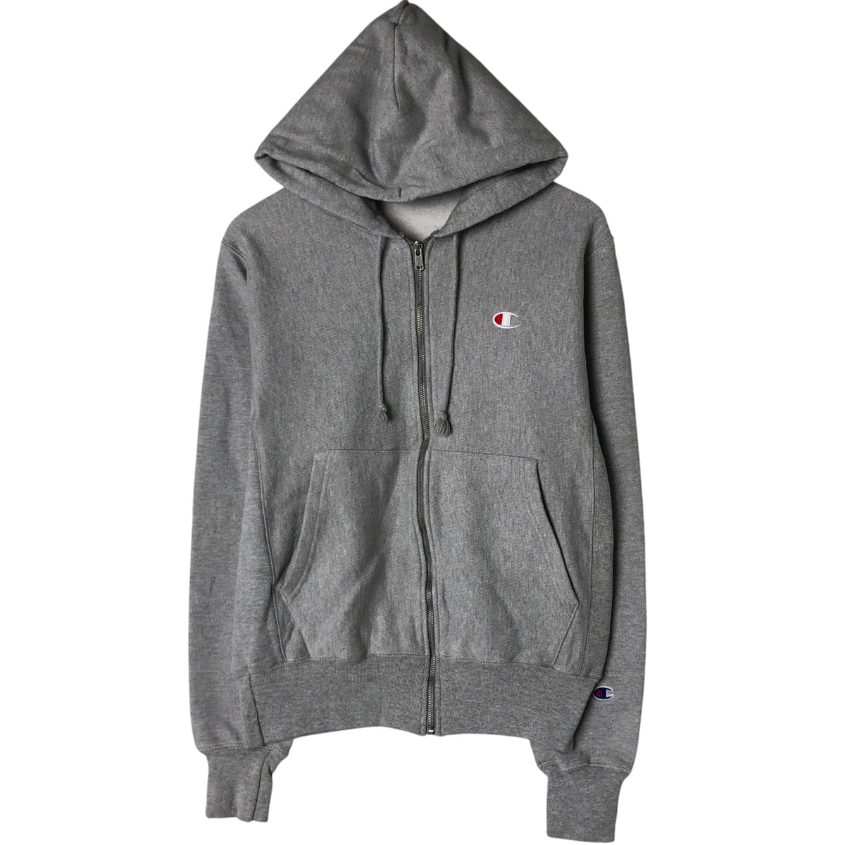 古着 チャンピオン Champion REVERSE WEAVE リバースウィーブ スウェットフルジップパーカー メンズS相当/eaa554080