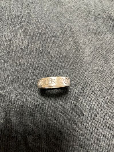 Chrome Hearts Spacer Ring 6mm Fuck You "Silver"