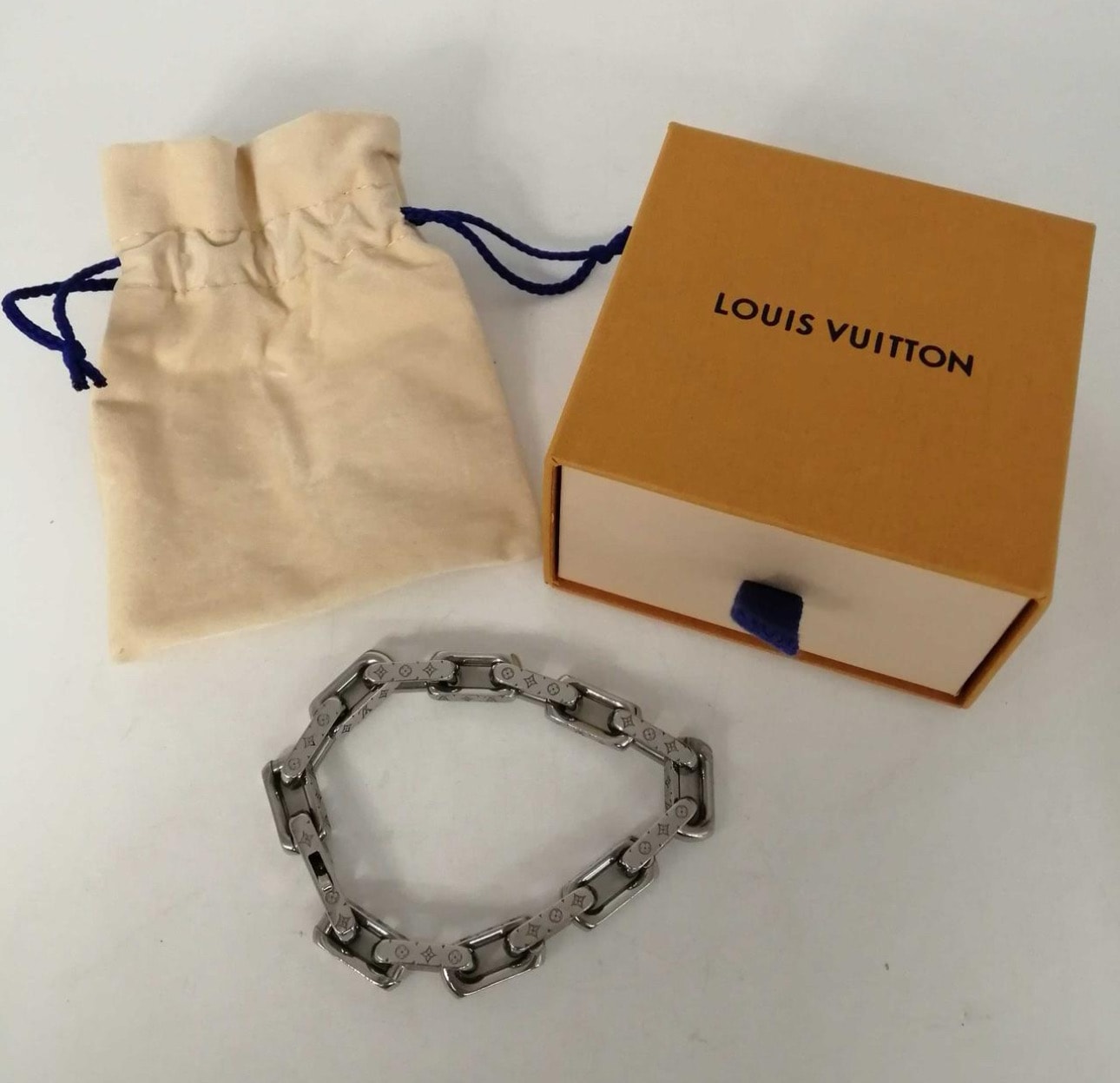 Louis Vuitton Monogram Chain Bracelet
